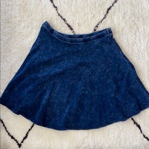 Acid Wash Skirt